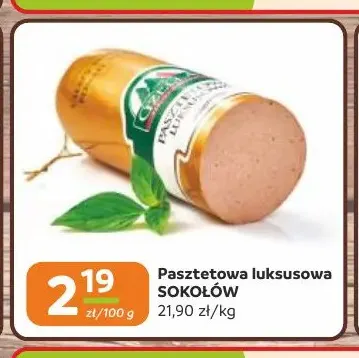 Pasztetowa luksusowa Sokołów promocja w Gama
