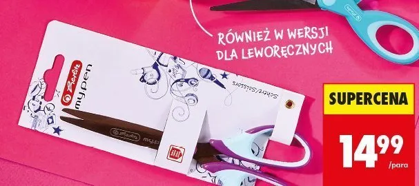 Nożyczki Herlitz My.Pen promocja w Biedronka