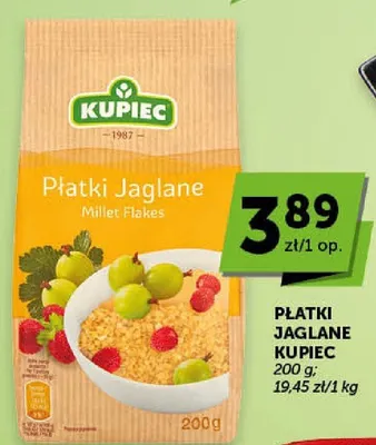 Płatki jaglane Kupiec promocja w Euro Sklep