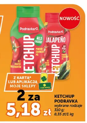Ketchup Podravka Jalapeño promocja w ABC
