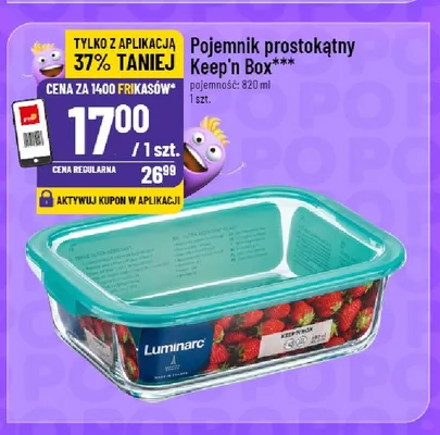 Pojemnik prostokątny Luminarc Keep'n Box 820 ml promocja w POLOmarket