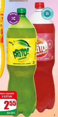 Napój gazowany Frito Lemon promocja w Dino