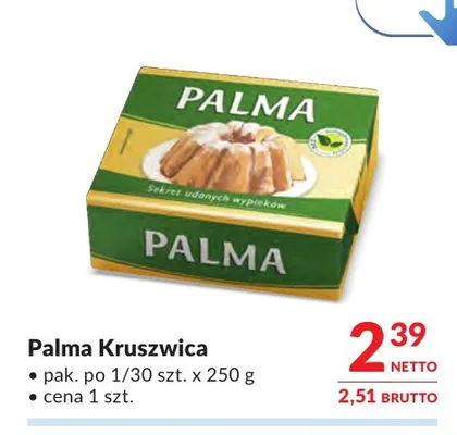 Margaryna Palma Kruszwica promocja w Makro
