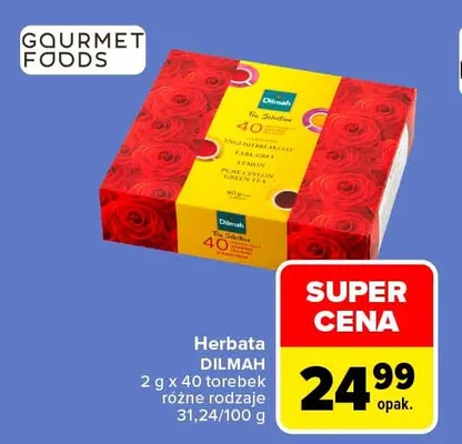 Herbata Dilmah promocja w Carrefour