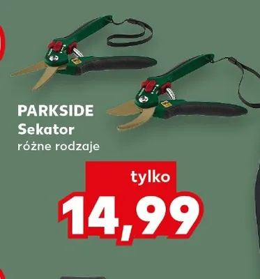 Sekator Parkside promocja w Kaufland
