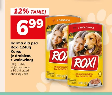 Karma dla psa Kares Roxi z wołowiną promocja w Hitpol