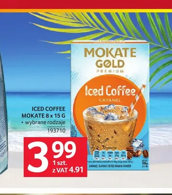 Kawa mrożona Mokate Gold Iced Coffee Caramel promocja w Selgros