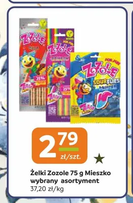 Żelki Zozole Rainbow promocja w Społem Częstochowa