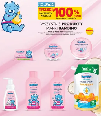 Żel pod prysznic Bambino Rodzina Mirabelka promocja w Kaufland