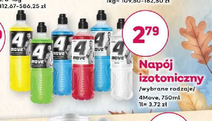 Napój izotoniczny 4Move promocja w Bliski