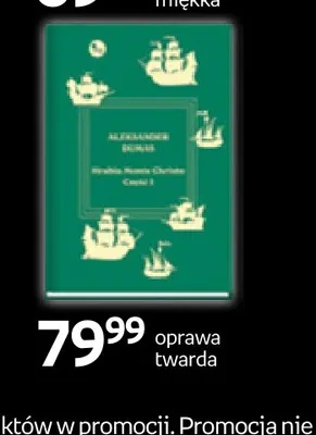 Książka Hrabia Monte Christo Część 1 Aleksander Dumas promocja w Empik