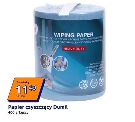 Papier czyszczący promocja w Action