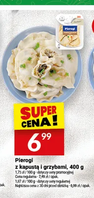 Pierogi z kapustą i grzybami Białecki Kuchnia promocja w Twój Market