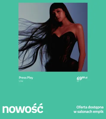 Płyta CD Press Play Lisa promocja w Empik