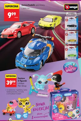 Zestaw 2 figurek Littlest Pet Shop promocja w Biedronka