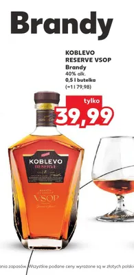Brandy Koblevo Reserve VSOP promocja w Kaufland