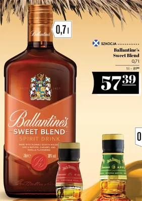 Whisky Ballantine's Sweet Blend promocja w POLOmarket