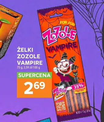 Żelki Zozole Vampire promocja w Stokrotka