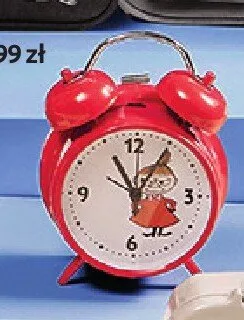 Budzik Moomin czerwony promocja w Empik