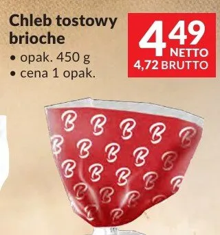 Chleb tostowy brioche Oskroba promocja w Makro