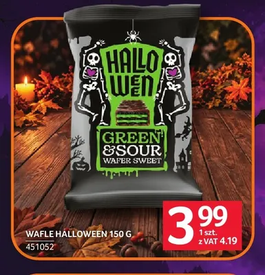 Wafle Halloween promocja w Selgros