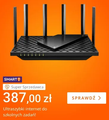 Router bezprzewodowy TP-Link promocja w Allegro