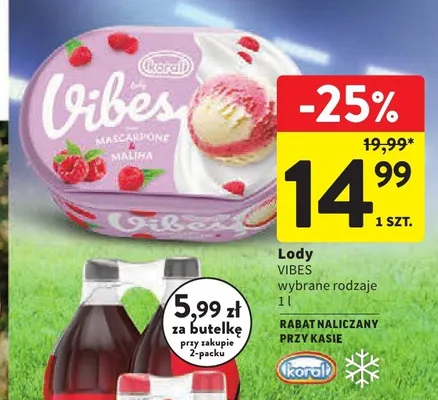 Lody Vibes promocja w Intermarche