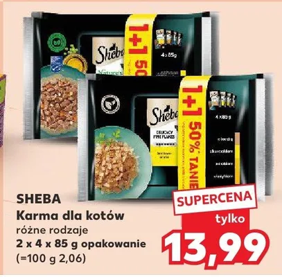 Karma dla kotów różne rodzaje promocja w Kaufland