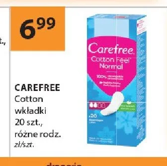 Cotton wkładki CAREFREE promocja w Drogerie Laboo