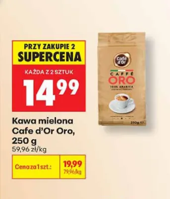 Kawa mielona Cafe d'Or Oro promocja w Biedronka