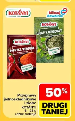 Papryka wędzona słodka mielona Kotányi promocja w Carrefour Market