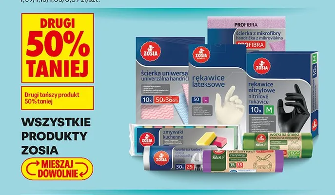 Worki na śmieci Zosia promocja w Biedronka