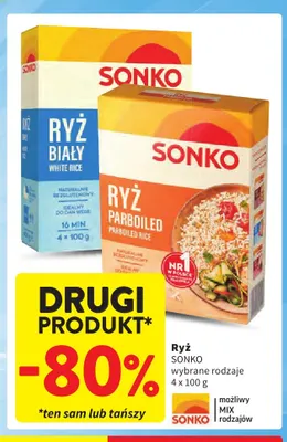 Ryż biały Sonko promocja w Intermarche