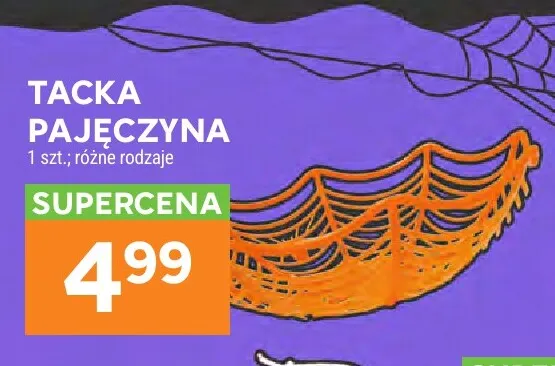 Tacka pajęczyna promocja w Stokrotka