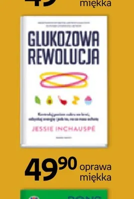Książka Glukozowa rewolucja Jessie Inchauspé oprawa miękka promocja w Empik