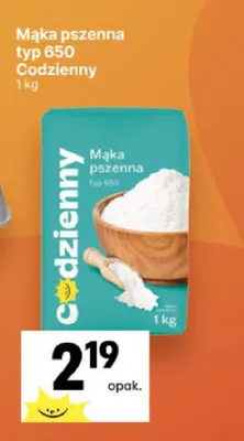 Mąka pszenna typ 650 Codzienny promocja w Delikatesy Centrum