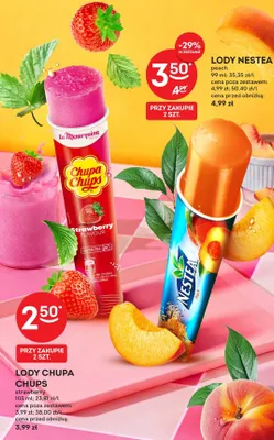 Lody Nestea peach promocja w Żabka