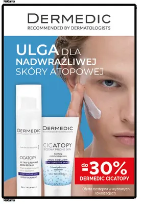 Krem do twarzy Dermedic Cicatopy Ultra-Calming Skin Repair promocja w Ziko Dermo
