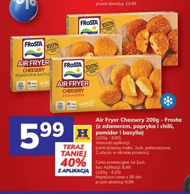 Air Fryer Cheesery z edamerem Frosta promocja w Hitpol
