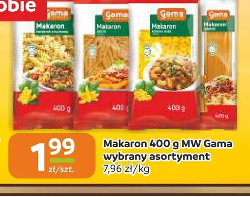 Makaron Gama promocja w Społem Częstochowa