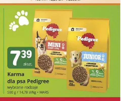 Karma dla psa Pedigree Mini promocja w Marketvita