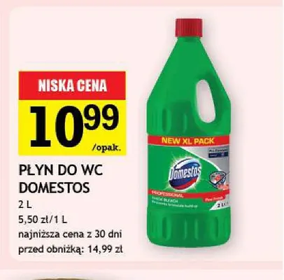 Płyn do WC Domestos promocja w Gram Market