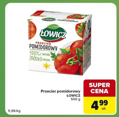 Przecier pomidorowy Łowicz promocja w Carrefour Express