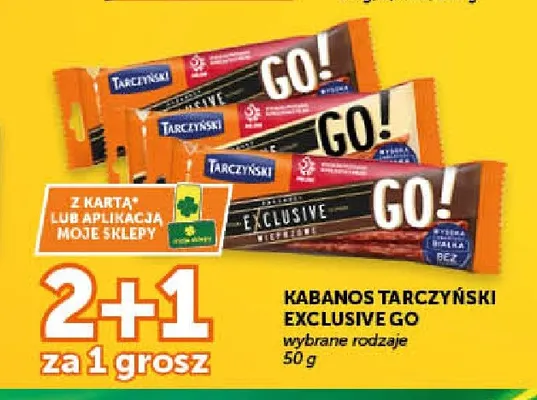 Kabanos Tarczyński Exclusive Go promocja w Groszek