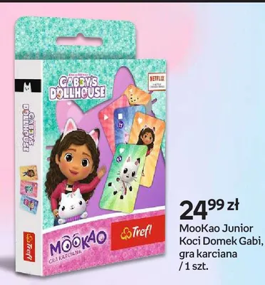 Gra karciana MooKao Junior Koci Domek Gabi promocja w Empik