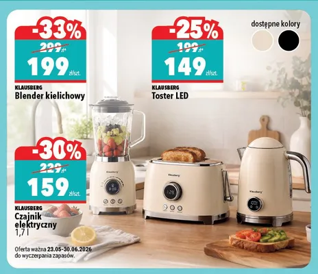 Blender kielichowy KLAUSBERG promocja w Biedronka Home