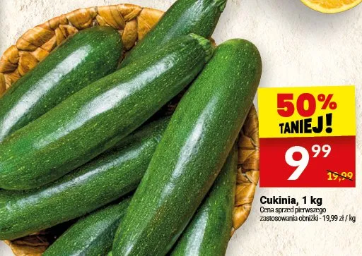 Cukinia promocja w Twój Market