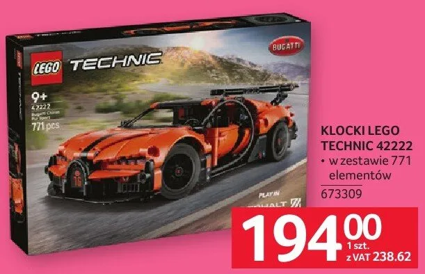 Klocki LEGO Technic promocja w Selgros