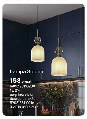 Lampa Sophia promocja w Castorama