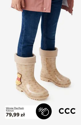 Kalosze Winnie The Pooh promocja w CCC